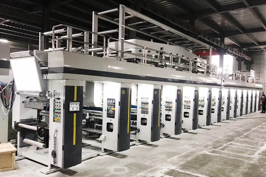 GWASY-A型電腦高速凹版印刷機(熱轉印專用九電機)